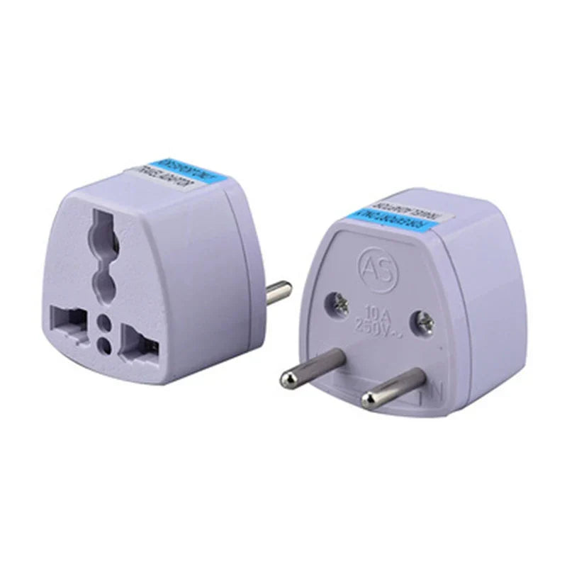 Universal US/UK/AU to EU Plug Adapter – Europe Travel Power Converter - The Little Market Shop