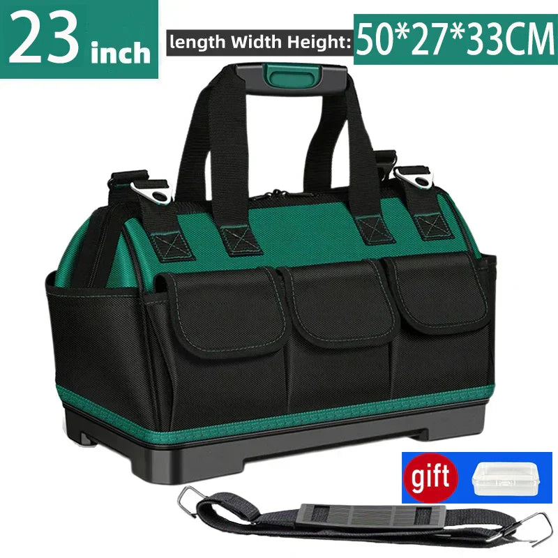 Upgrade 23-inch Waterproof Tool Bag - Large Capacity, 1680D Wear-Resistant - The Little Market Shop