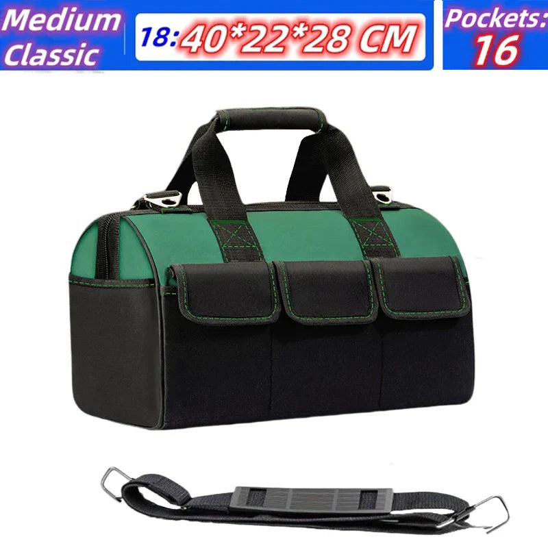 Upgrade 23-inch Waterproof Tool Bag - Large Capacity, 1680D Wear-Resistant - The Little Market Shop