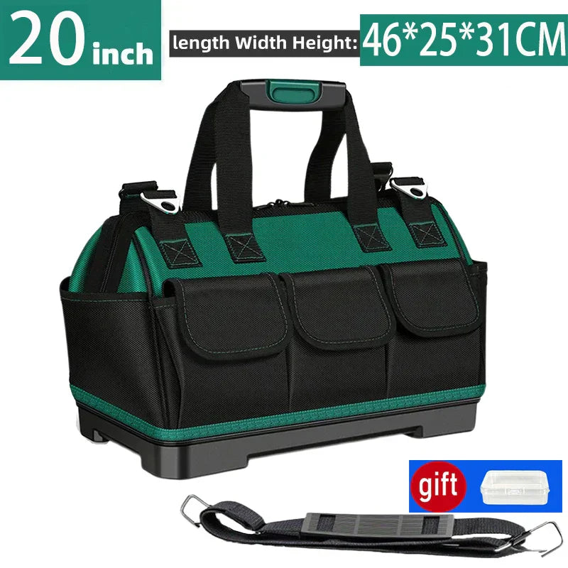 Upgrade 23-inch Waterproof Tool Bag - Large Capacity, 1680D Wear-Resistant - The Little Market Shop