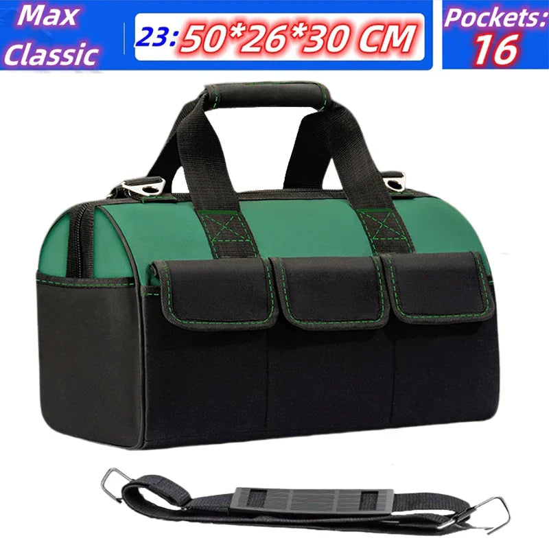 Upgrade 23-inch Waterproof Tool Bag - Large Capacity, 1680D Wear-Resistant - The Little Market Shop