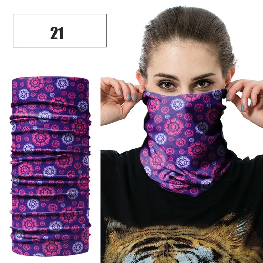 Versatile Sunshade Gaiter Scarf - UV Protection, Dustproof, Outdoor Headwear for Men & Women