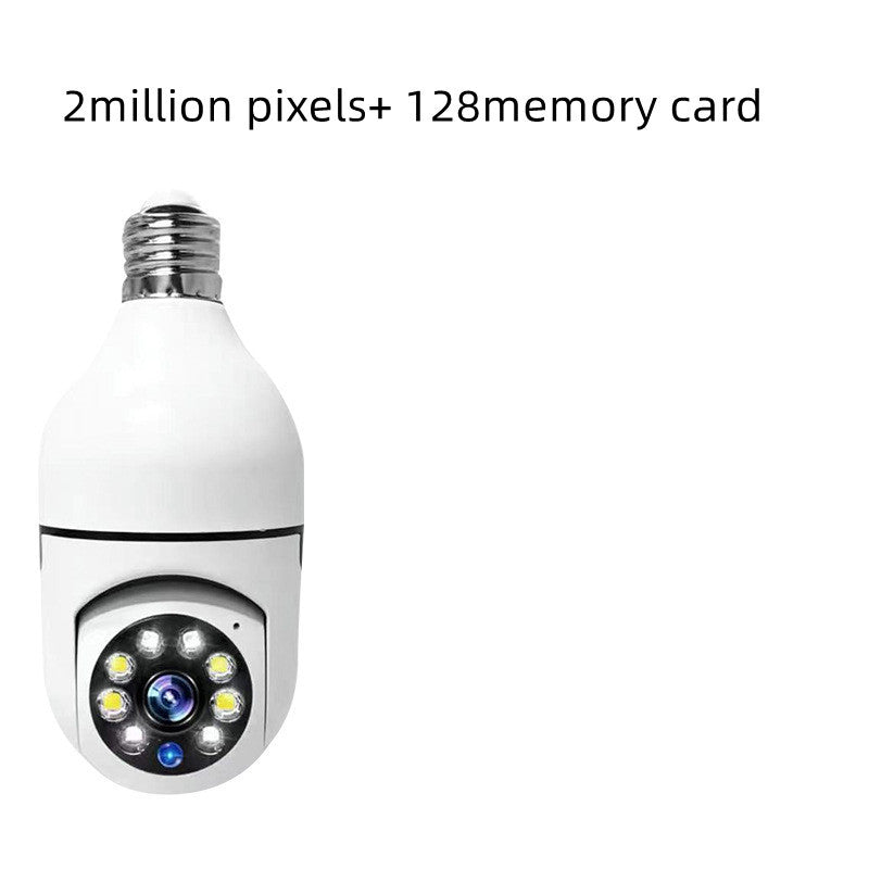 1080P WiFi Bulb Security Camera – 4X Zoom, E27, 5G Alarm Monitor - The Little Market Shop