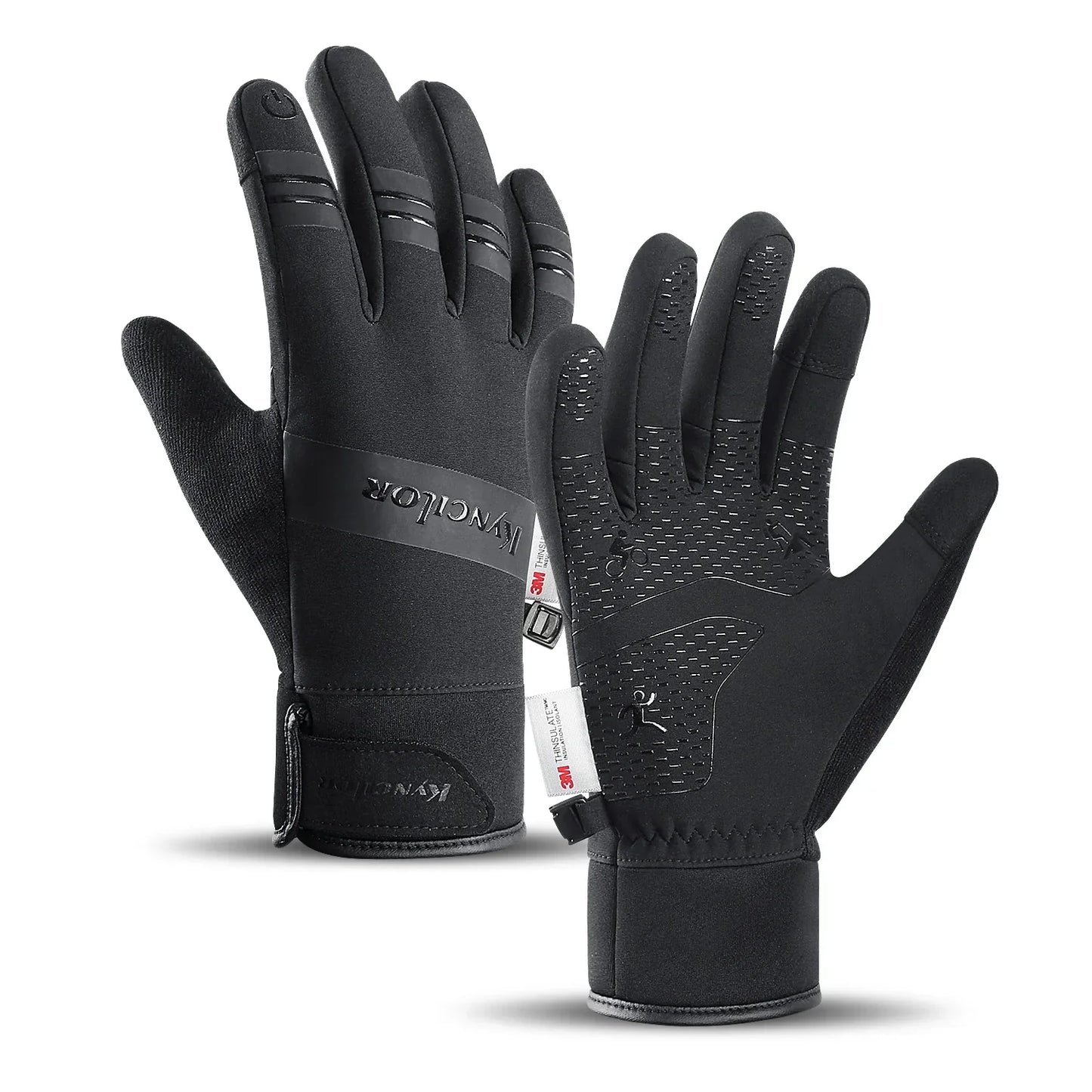 Winter Cycling Gloves - Waterproof, Windproof, Touchscreen Sports Gear - The Little Market Shop