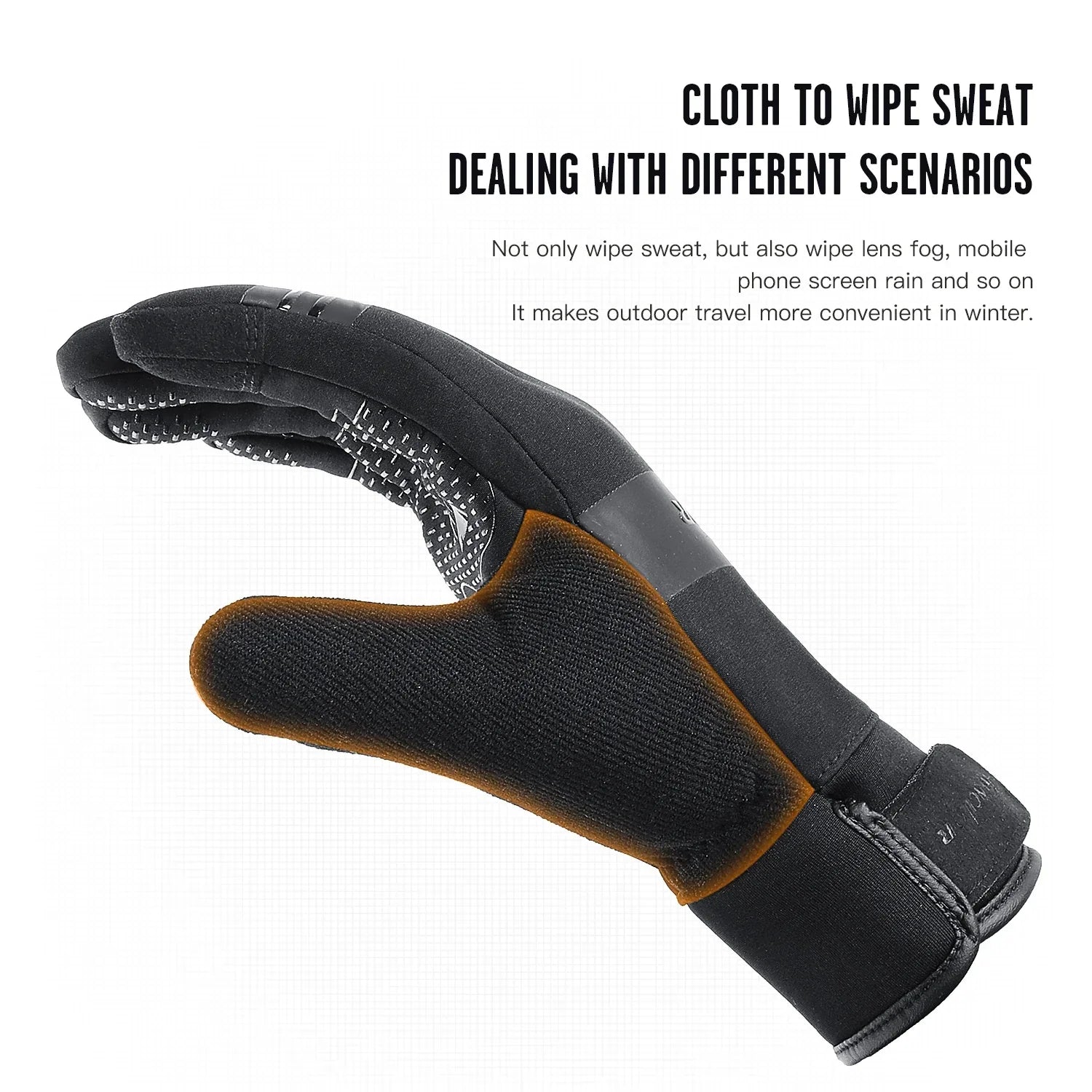 Winter Cycling Gloves - Waterproof, Windproof, Touchscreen Sports Gear - The Little Market Shop