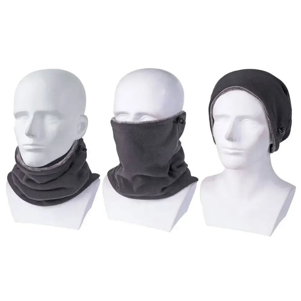 Winter Fleece Motorcycle Face Mask Windproof Neck Warmer Balaclava - The Little Market Shop