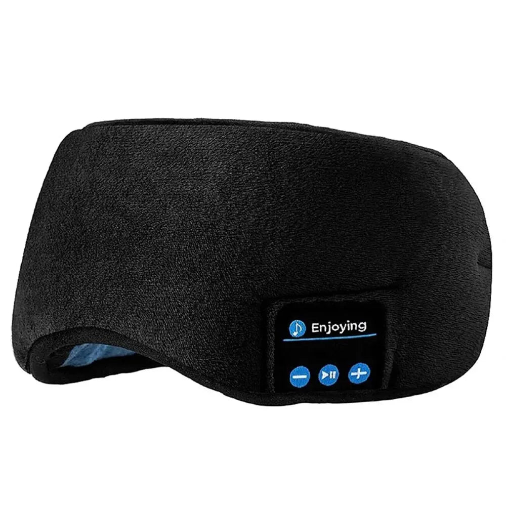 Wireless Bluetooth Sports Headband with Music & Sleep Mask – Comfort & Sound - The Little Market Shop