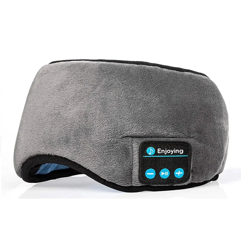 Wireless Bluetooth Sports Headband with Music & Sleep Mask – Comfort & Sound - The Little Market Shop