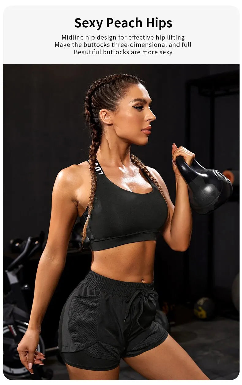 Women's Sports Shorts with Pockets – Yoga, Running & Training Ready - The Little Market Shop