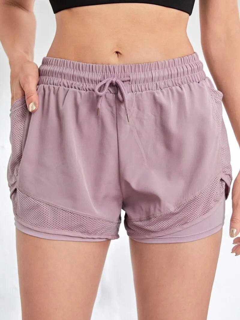 Women's Sports Shorts with Pockets – Yoga, Running & Training Ready - The Little Market Shop
