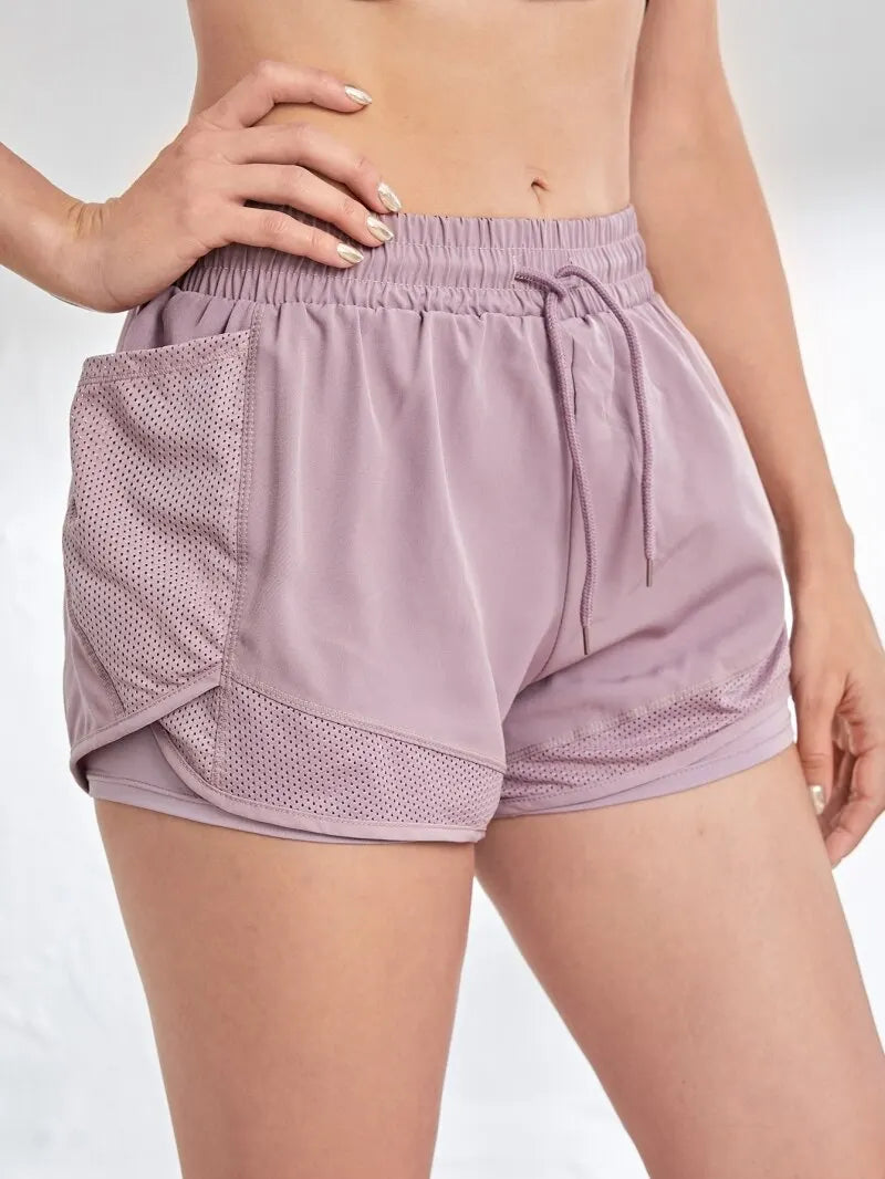 Women's Sports Shorts with Pockets – Yoga, Running & Training Ready - The Little Market Shop