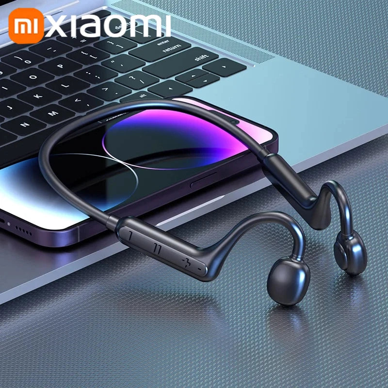 Xiaomi Bluetooth Neckband Earphones Wireless Open-Back Long Battery - The Little Market Shop
