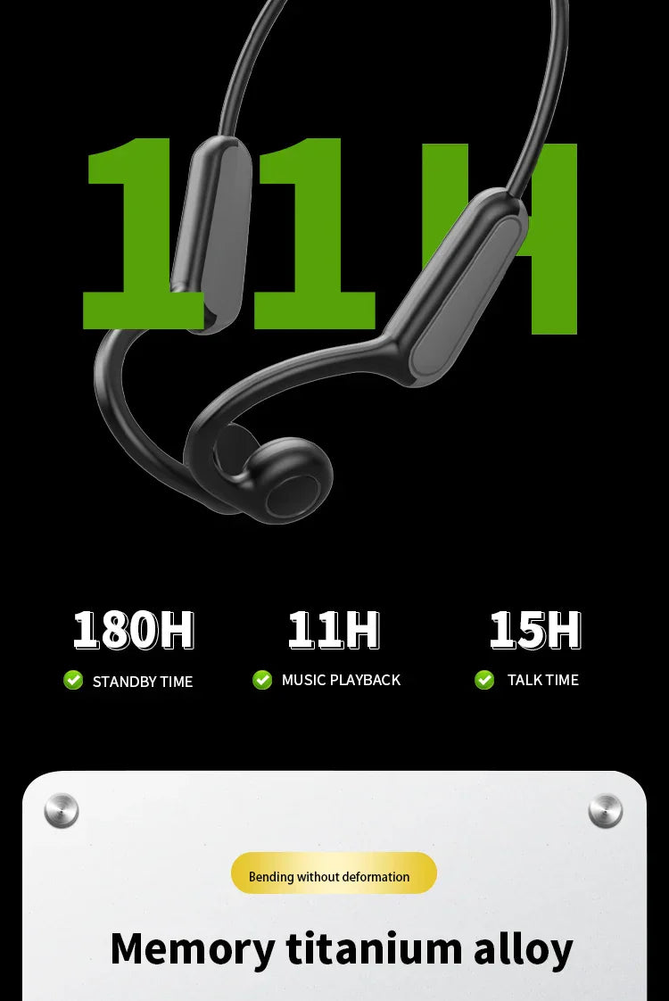 Xiaomi Mijia Bone Conduction Bluetooth Sports Headphones – Open-Ear Comfort & Safety - The Little Market Shop