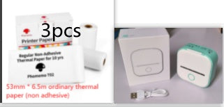 Portable Mini Thermal Label & Photo Printer – Wireless, Inkless, Bluetooth - The Little Market Shop
