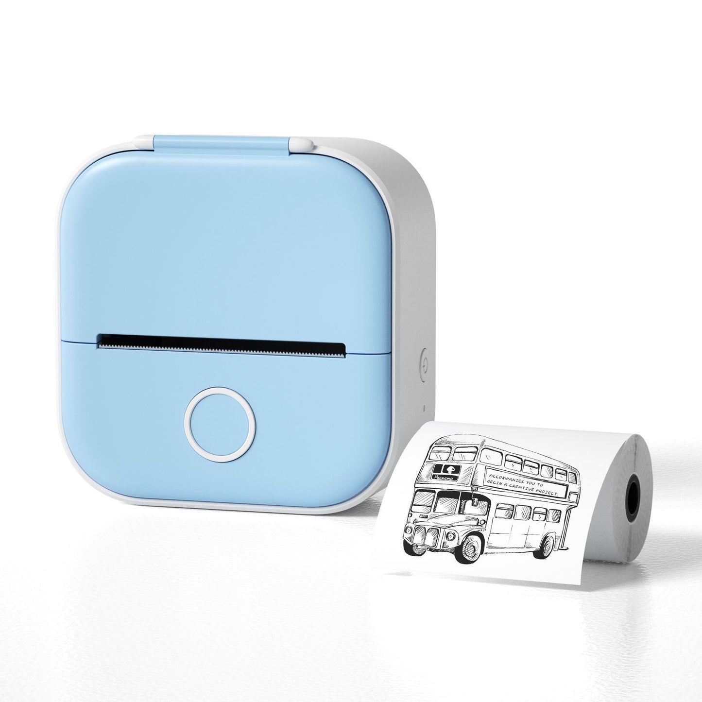 Portable Mini Thermal Label & Photo Printer – Wireless, Inkless, Bluetooth - The Little Market Shop