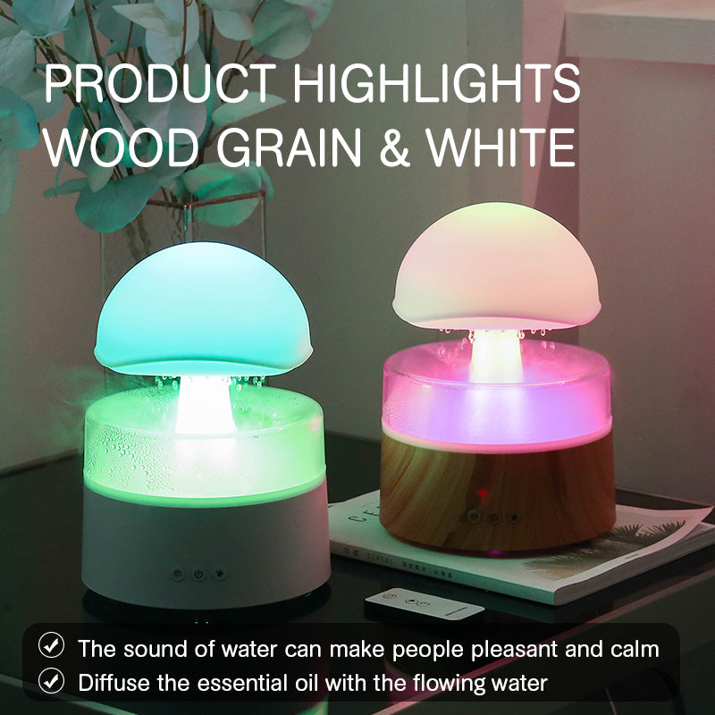 New Rain Cloud Humidifier Aromatherapy Machine Air Humidifier Ultrasonic Aroma Diffuser - The Little Market Shop
