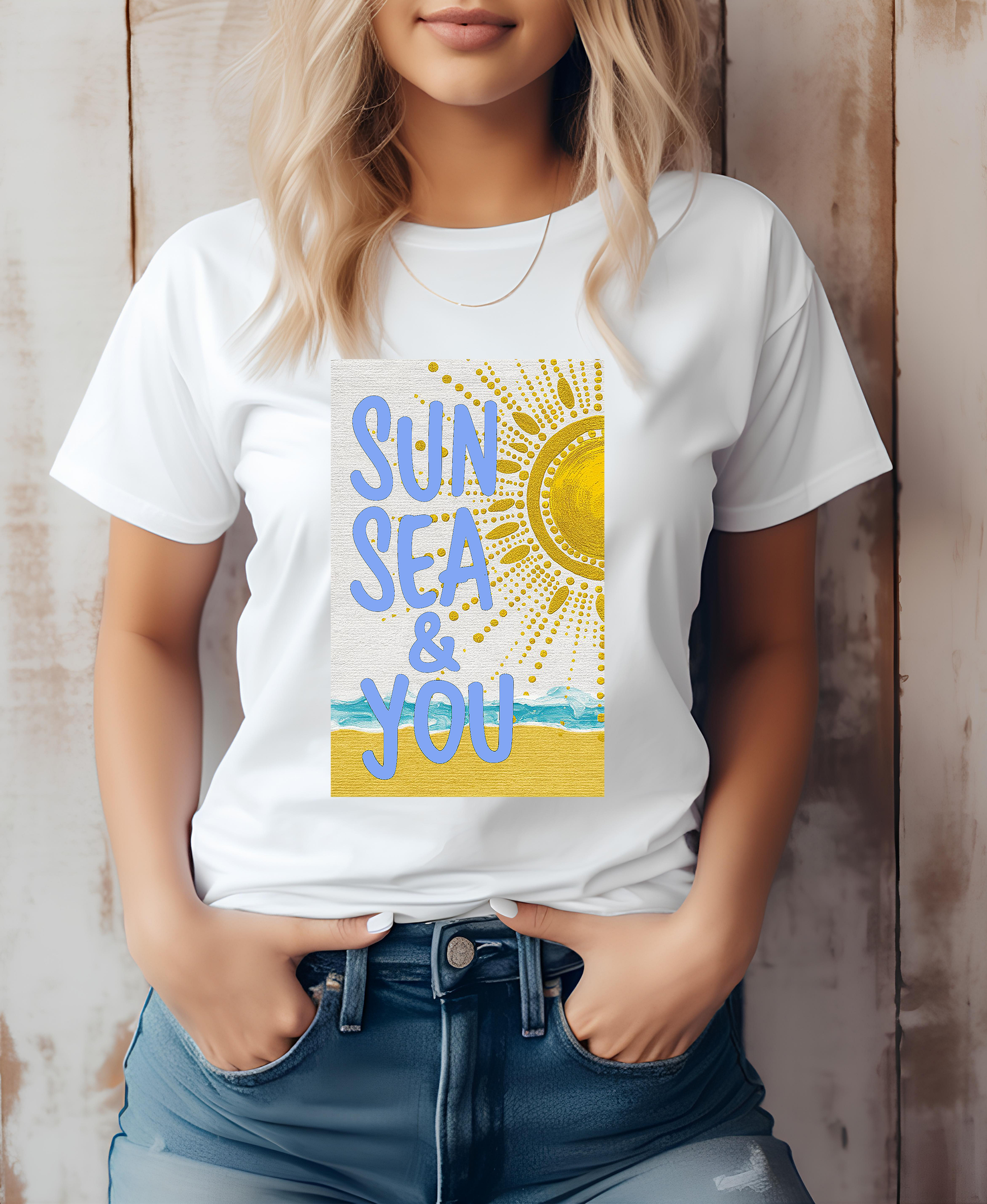 Sun Sea & You Women's Relaxed T-Shirt - The Little Market Shop