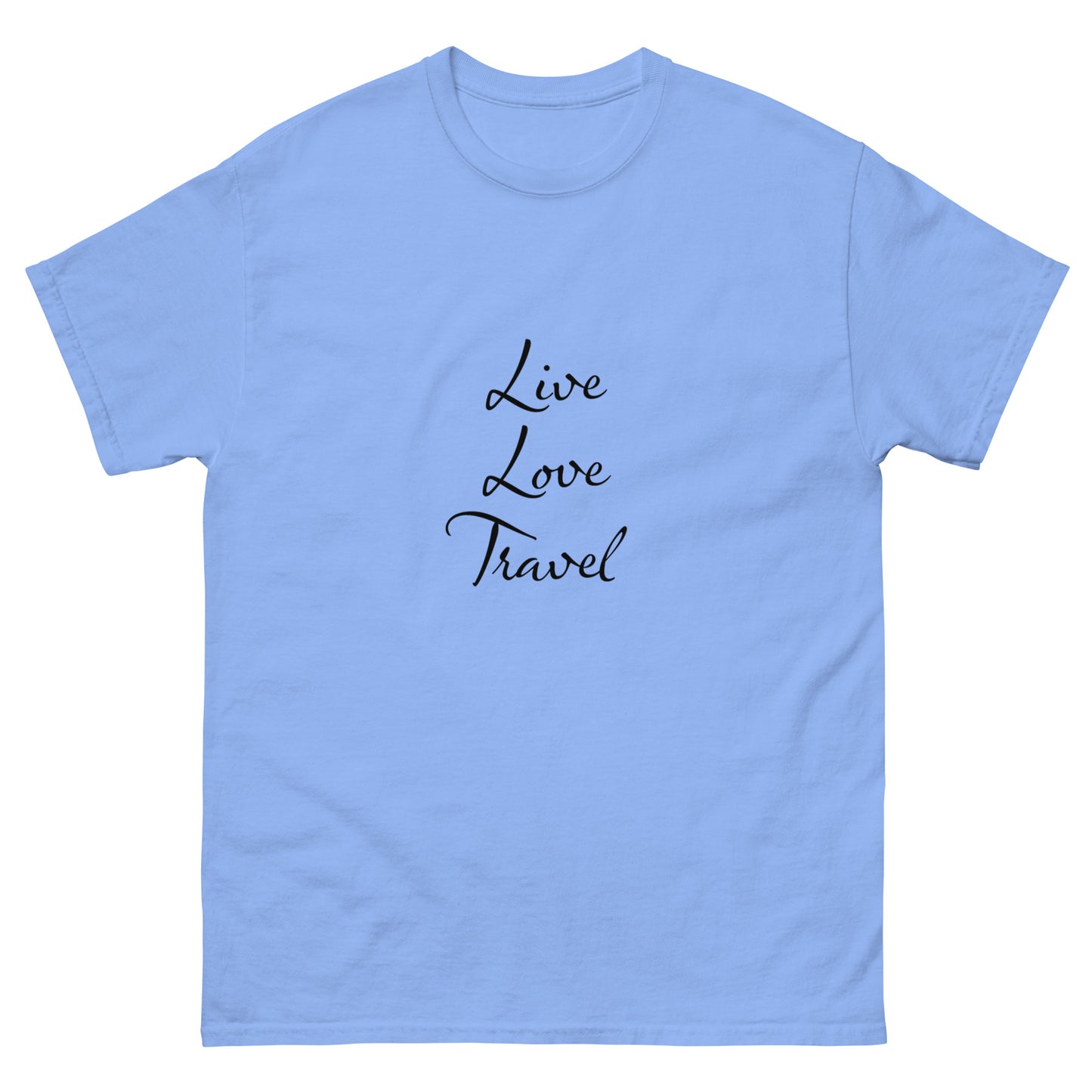 Live Love Travel - Men's classic T Shirt - The Little Market Shop