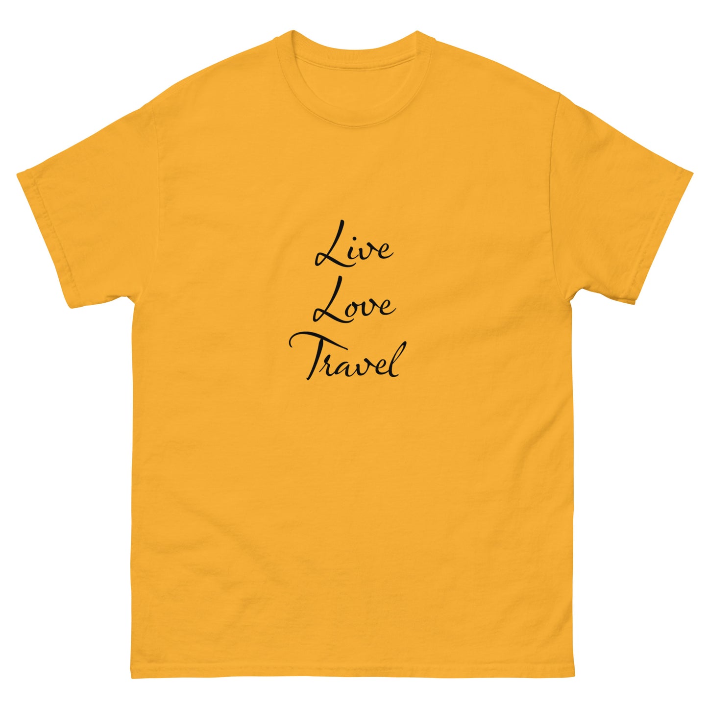 Live Love Travel - Men's classic T Shirt - The Little Market Shop