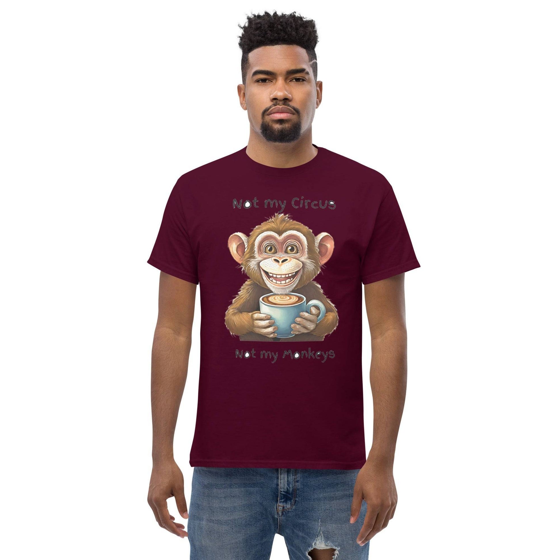 Not my circus Not my monkeys - Men's classic tee - The Little Market Shop