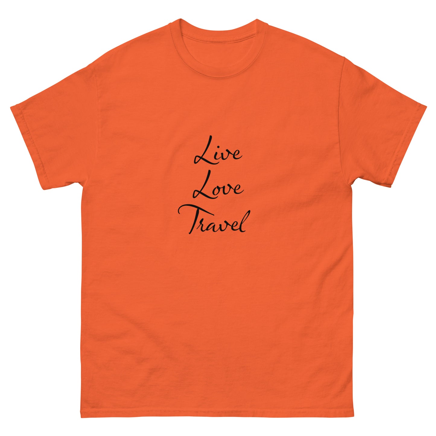 Live Love Travel - Men's classic T Shirt - The Little Market Shop