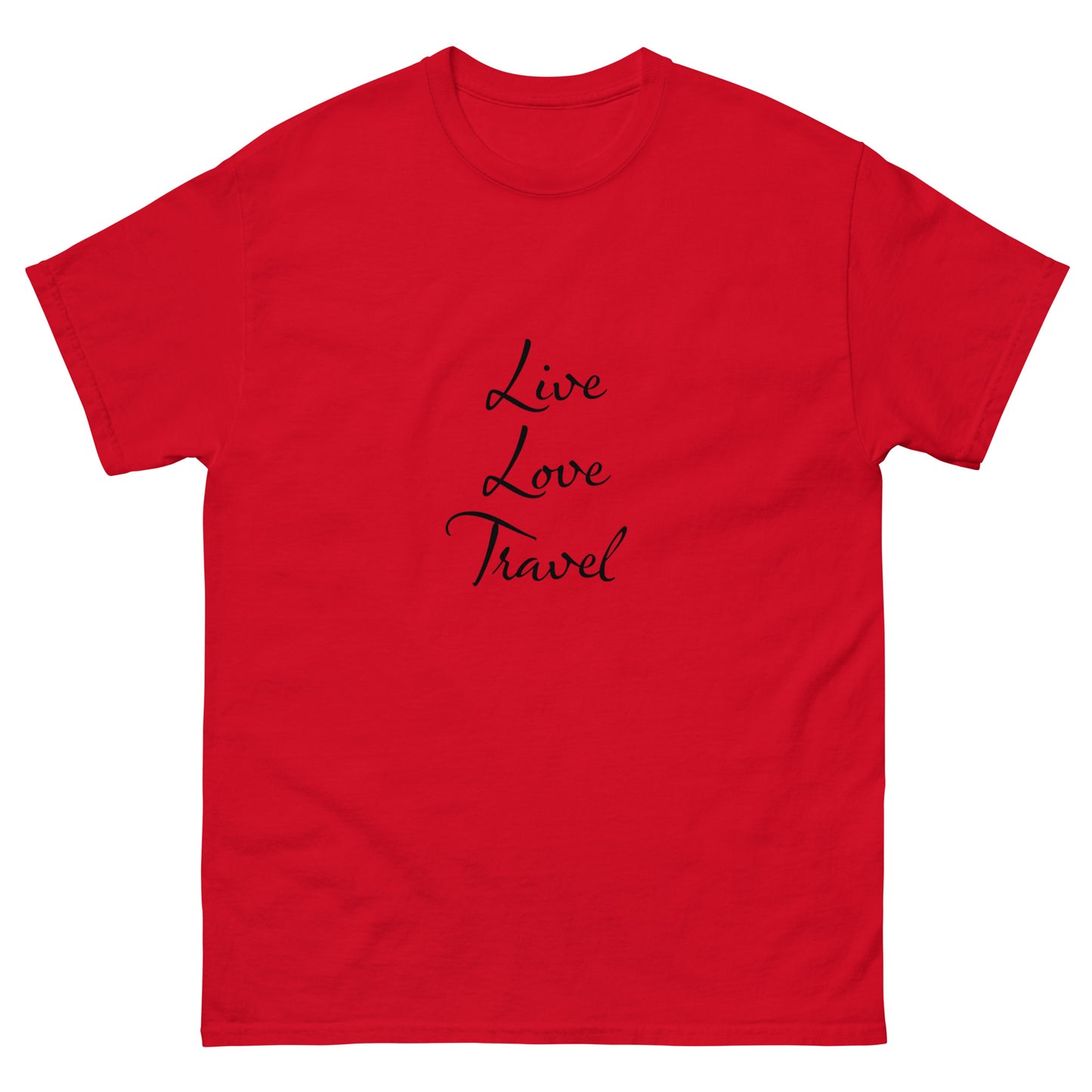 Live Love Travel - Men's classic T Shirt - The Little Market Shop