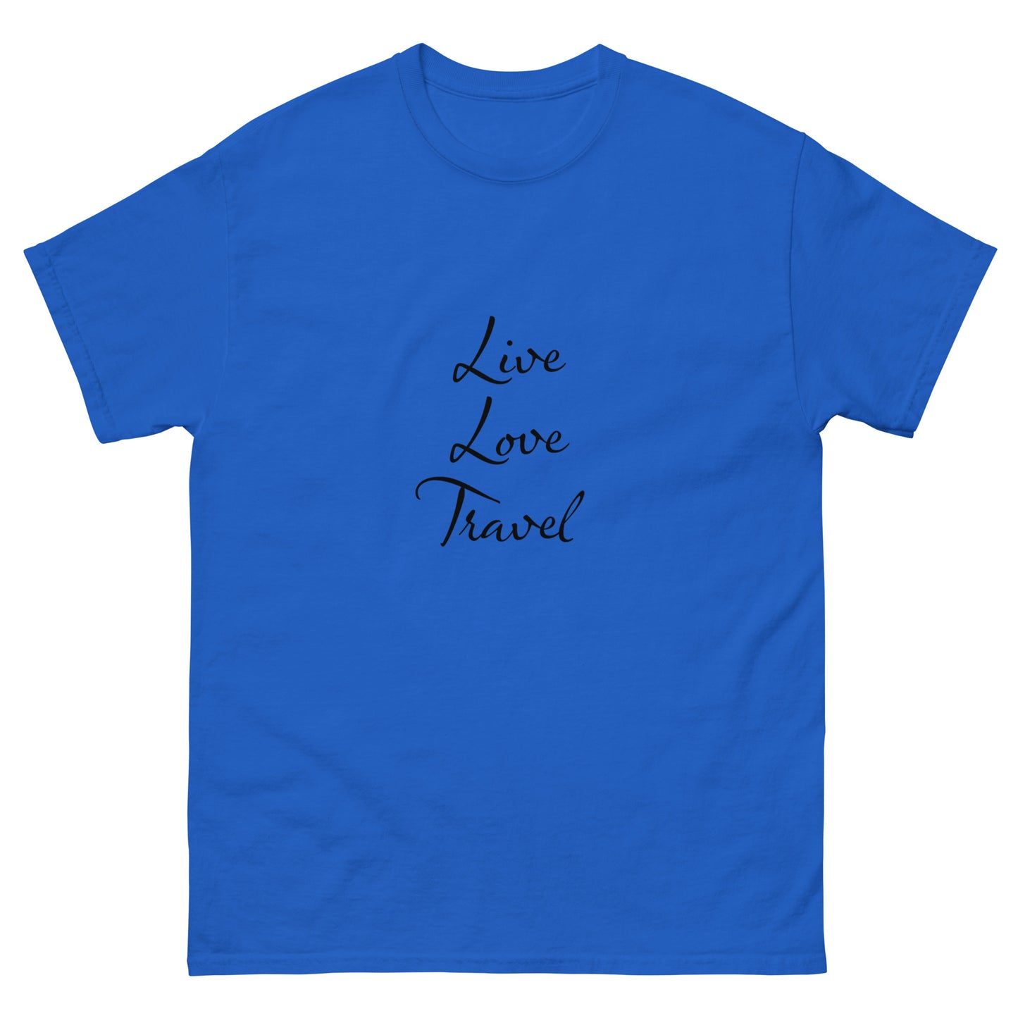Live Love Travel - Men's classic T Shirt - The Little Market Shop