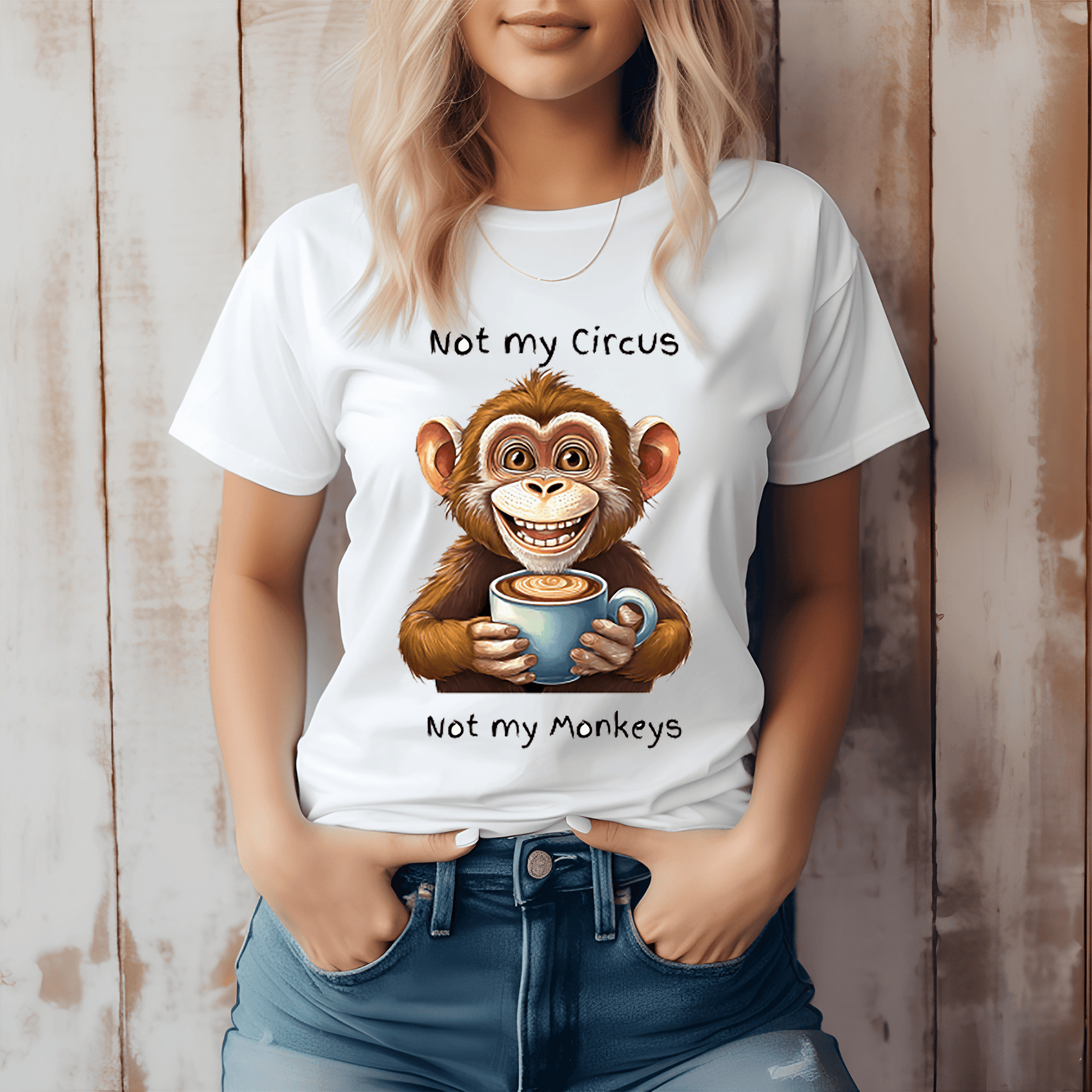 Not my circus not my monkeys - Women's Relaxed T-Shirt - The Little Market Shop