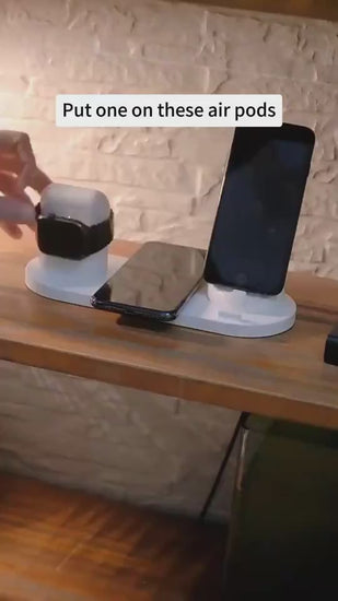 6-in-1 Wireless Charging Dock – Fast Charge iPhone, Watch & More video 5