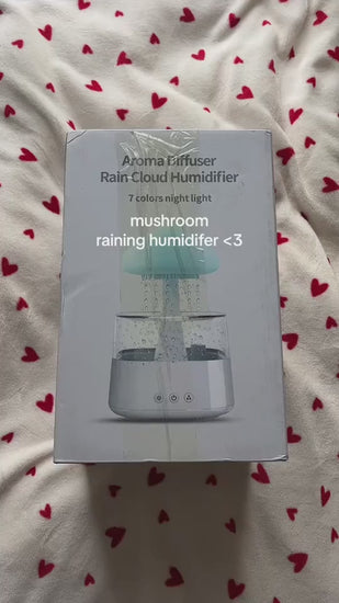 Rain Cloud Humidifier & Aroma Diffuser – Ultrasonic Air Purifier 8