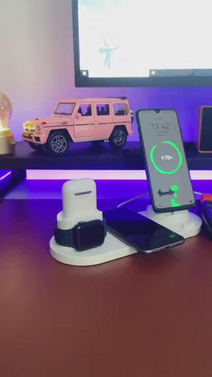 6-in-1 Wireless Charging Dock – Fast Charge iPhone, Watch & More video