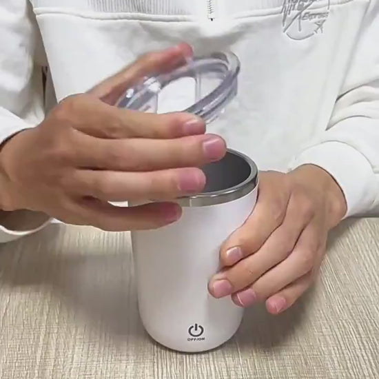 50ml Automatic Self-Stirring Mug – Effortless Mixing, No Spoon Needed! 3