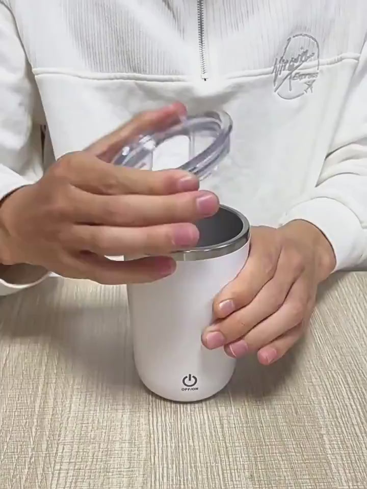 50ml Automatic Self-Stirring Mug – Effortless Mixing, No Spoon Needed! 3
