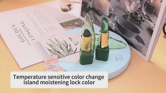 Aloe Vera Color-Changing Lipstick – Moisturizing, Long-Lasting Glow! video