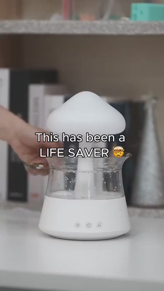Rain Cloud Humidifier & Aroma Diffuser – Ultrasonic Air Purifier 12
