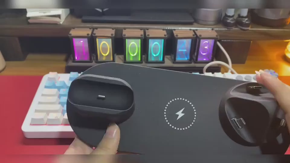 6-in-1 Wireless Charging Dock – Fast Charge iPhone, Watch & More video 6