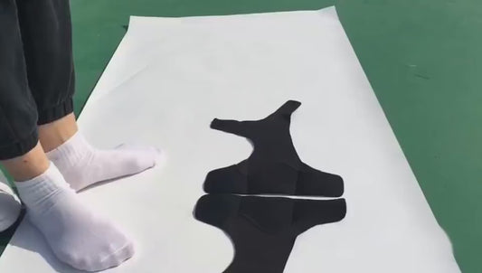 Pressurized anti-spore foot ankle socks video