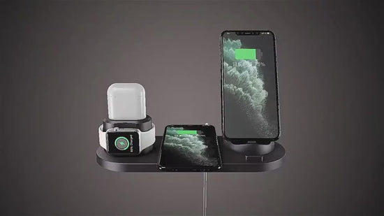 6-in-1 Wireless Charging Dock – Fast Charge iPhone, Watch & More video 4