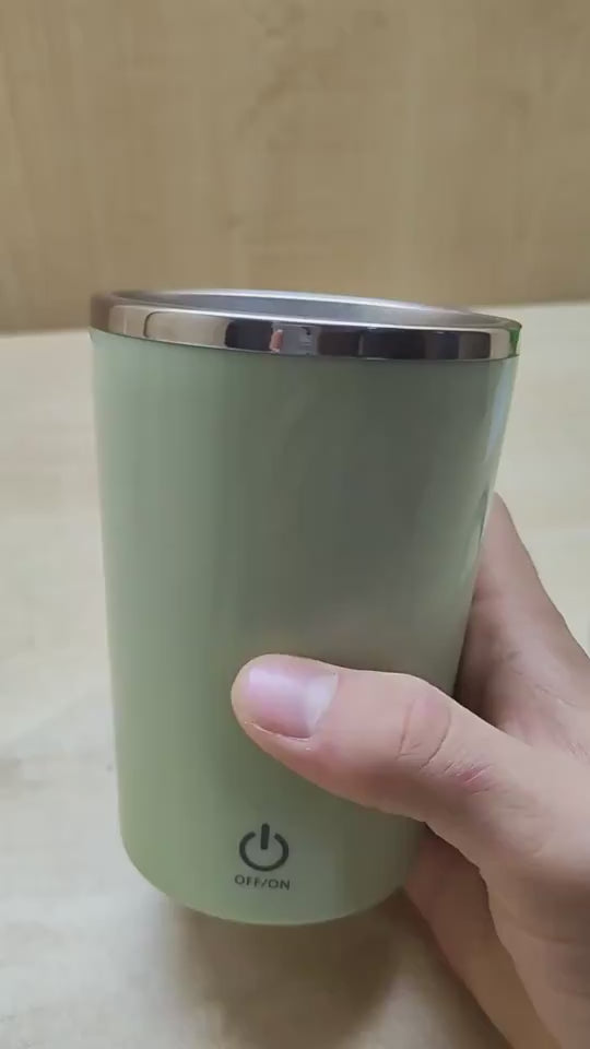 50ml Automatic Self-Stirring Mug – Effortless Mixing, No Spoon Needed! video 1