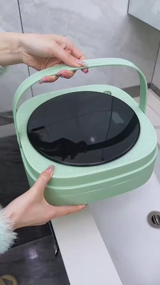 Foldable Mini Washing Machine – Portable Spin‑Dry Washer for Socks & Intimates 21