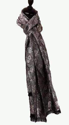 Luxury Silk Evening Wrap Shawl – Elegant Wedding Guest Formal Scarf for Women - The Little Market Shop