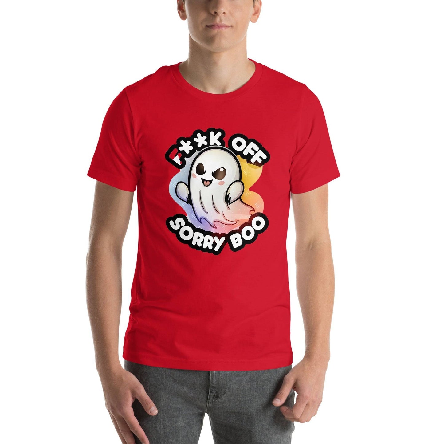 Funny ghost design Unisex t-shirt - The Little Market Shop