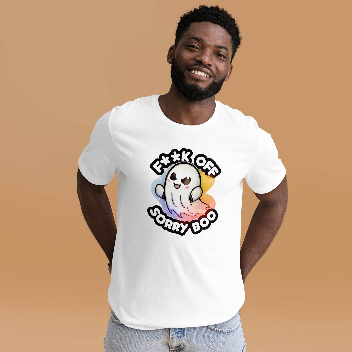Funny ghost design Unisex t-shirt - The Little Market Shop