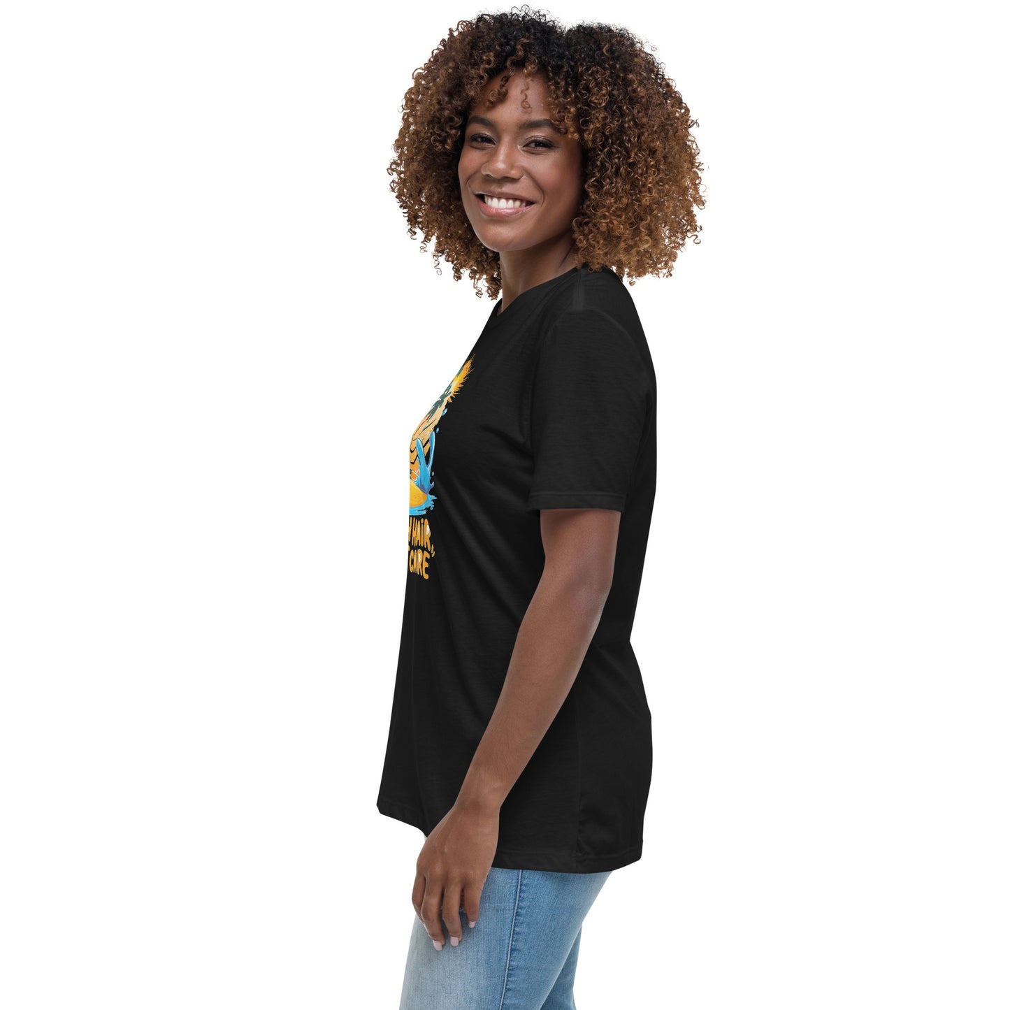 Beach hair Don't care - Women's Relaxed T-Shirt - The Little Market Shop