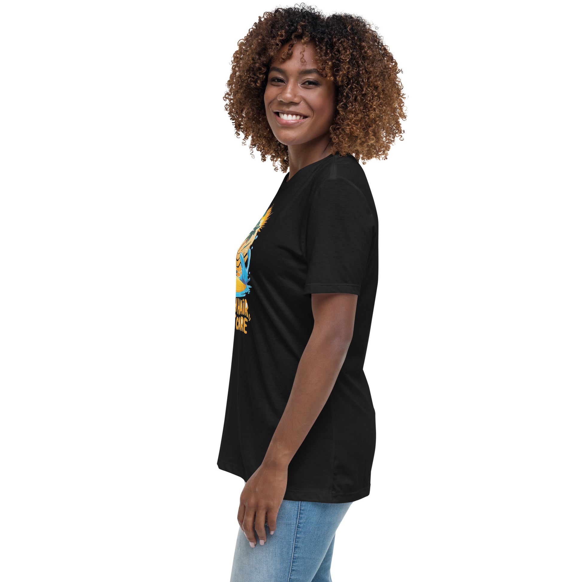 Beach hair Don't care - Women's Relaxed T-Shirt - The Little Market Shop