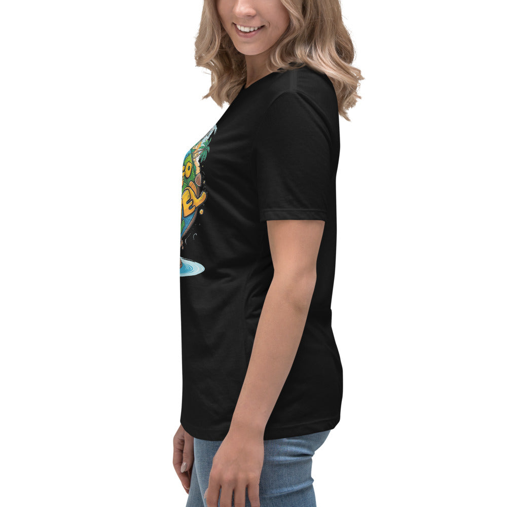 Lets go Travel - Women's Relaxed T-Shirt - The Little Market Shop