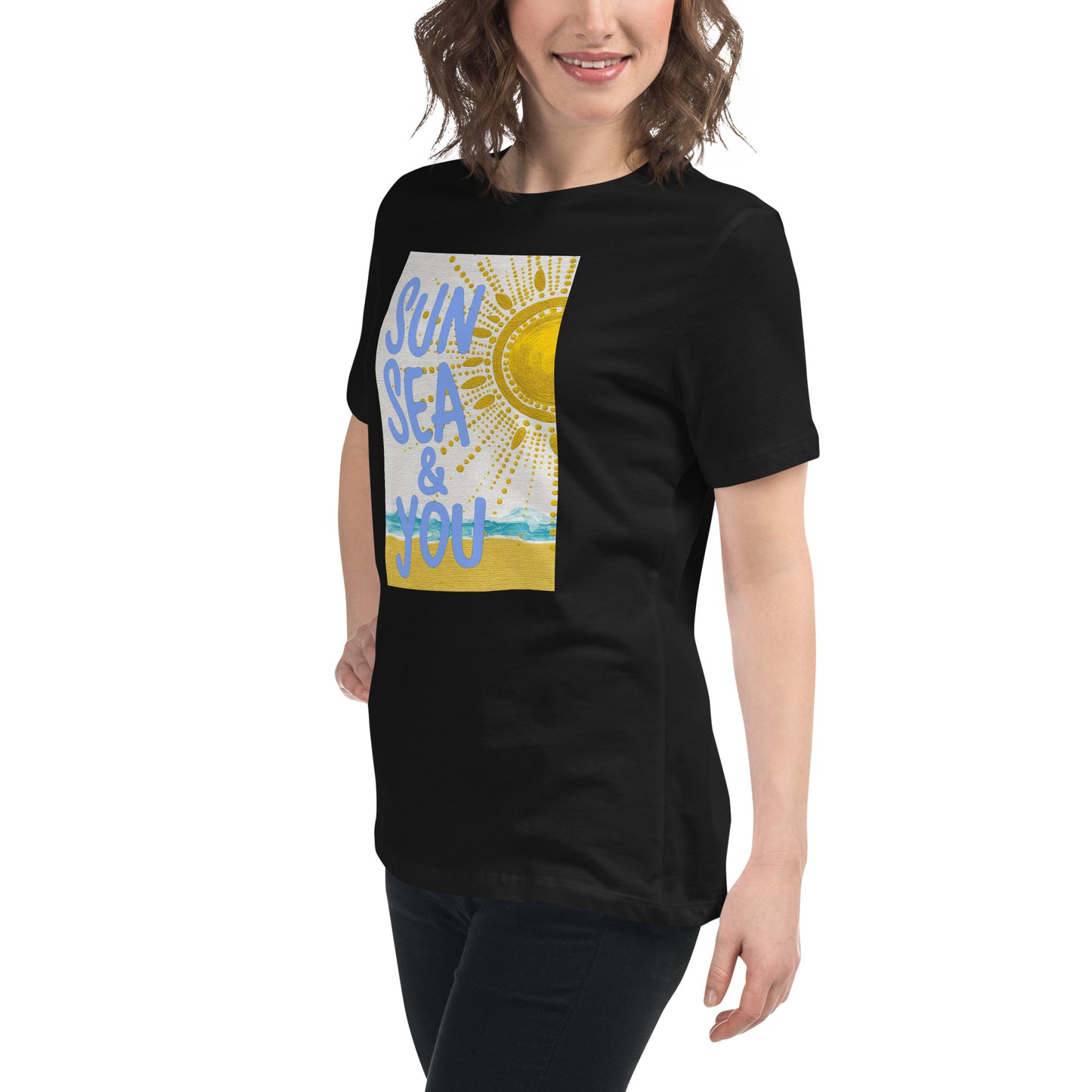 Sun Sea & You Women's Relaxed T-Shirt - The Little Market Shop