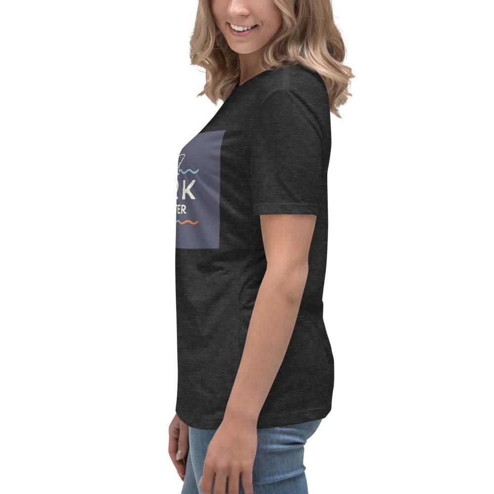 Keep Calm and Swim Faster' T Shirt Women's Relaxed T-Shirt - The Little Market Shop