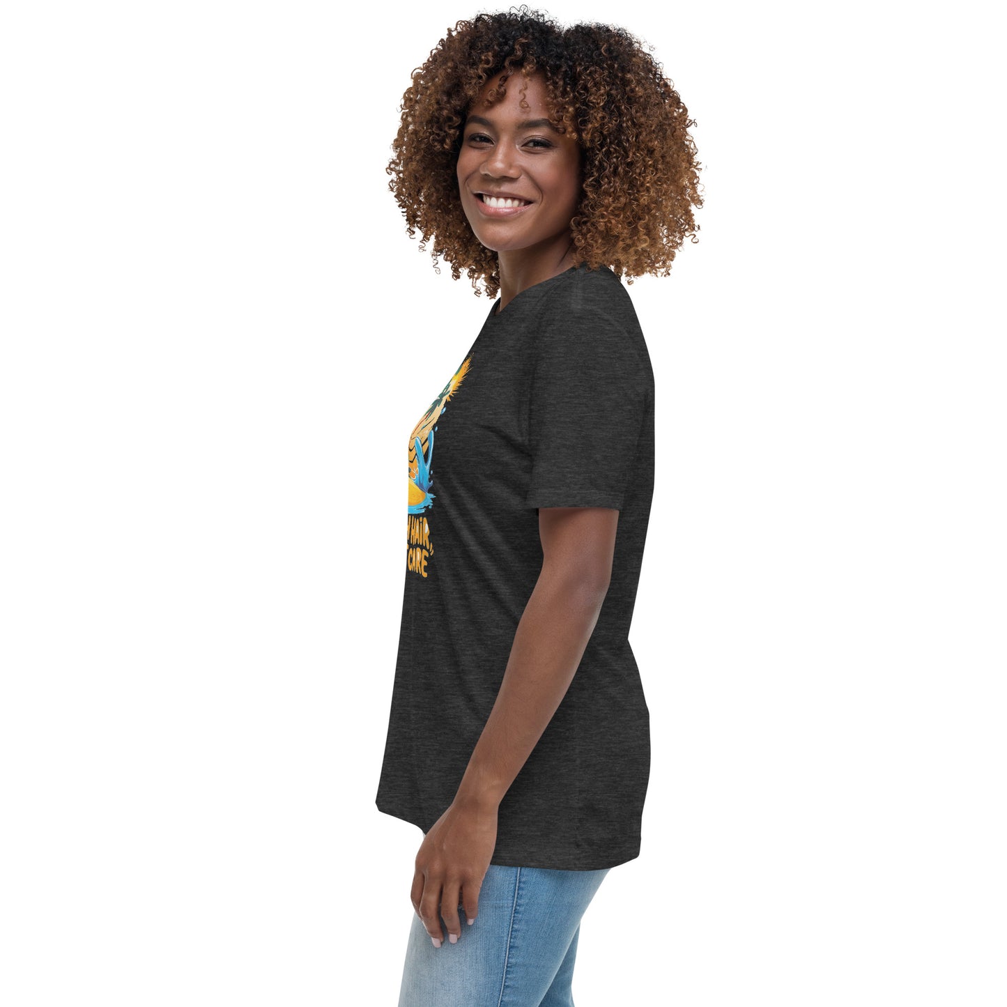 Beach hair Don't care - Women's Relaxed T-Shirt - The Little Market Shop