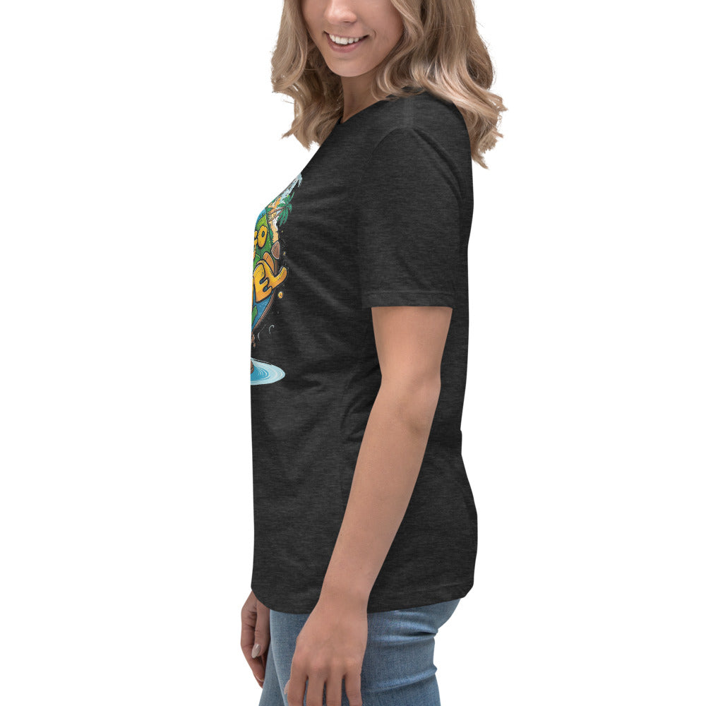 Lets go Travel - Women's Relaxed T-Shirt - The Little Market Shop